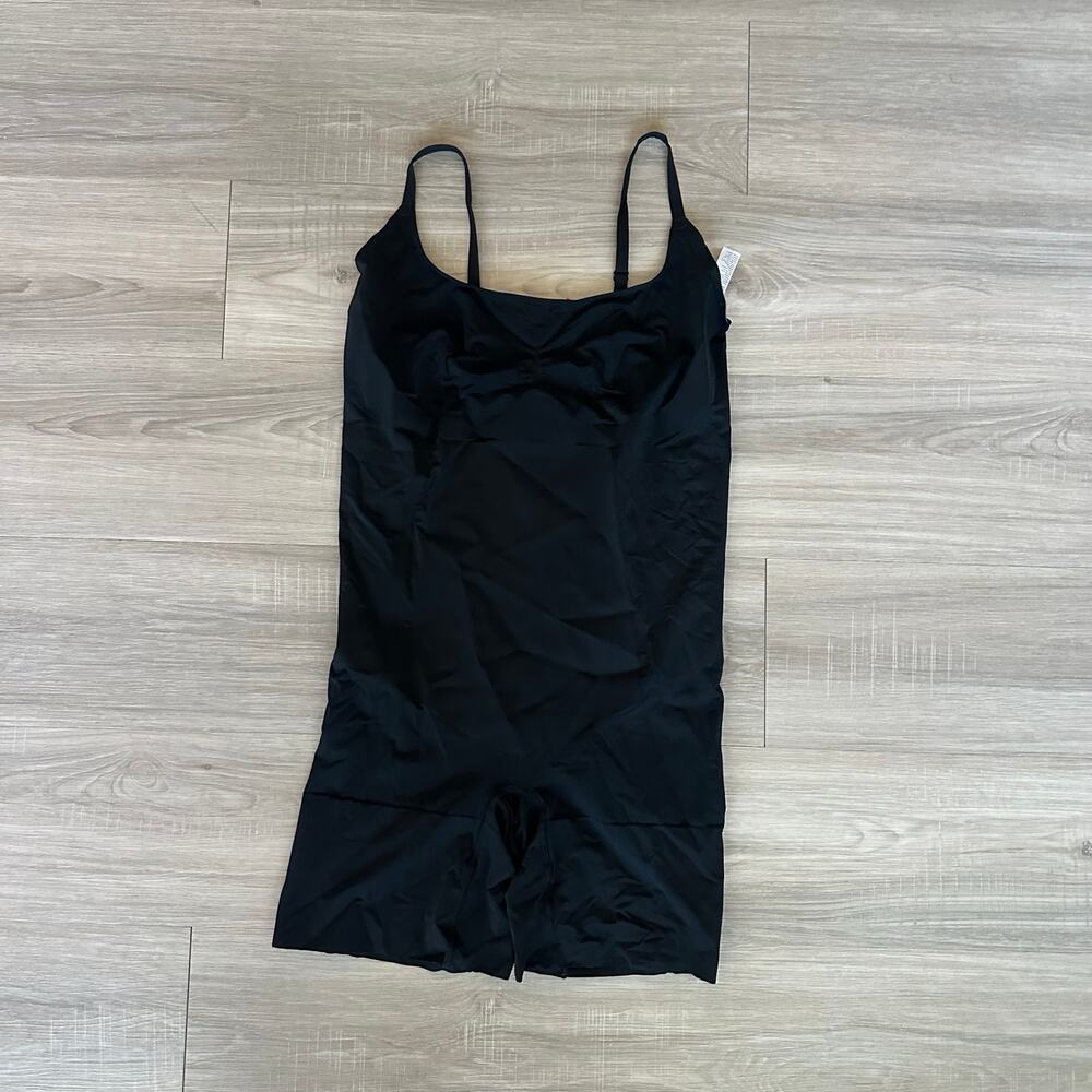 SPANX Mid-Thigh Bodyshaper Black 3X